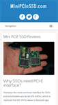 Mobile Screenshot of minipciessd.com
